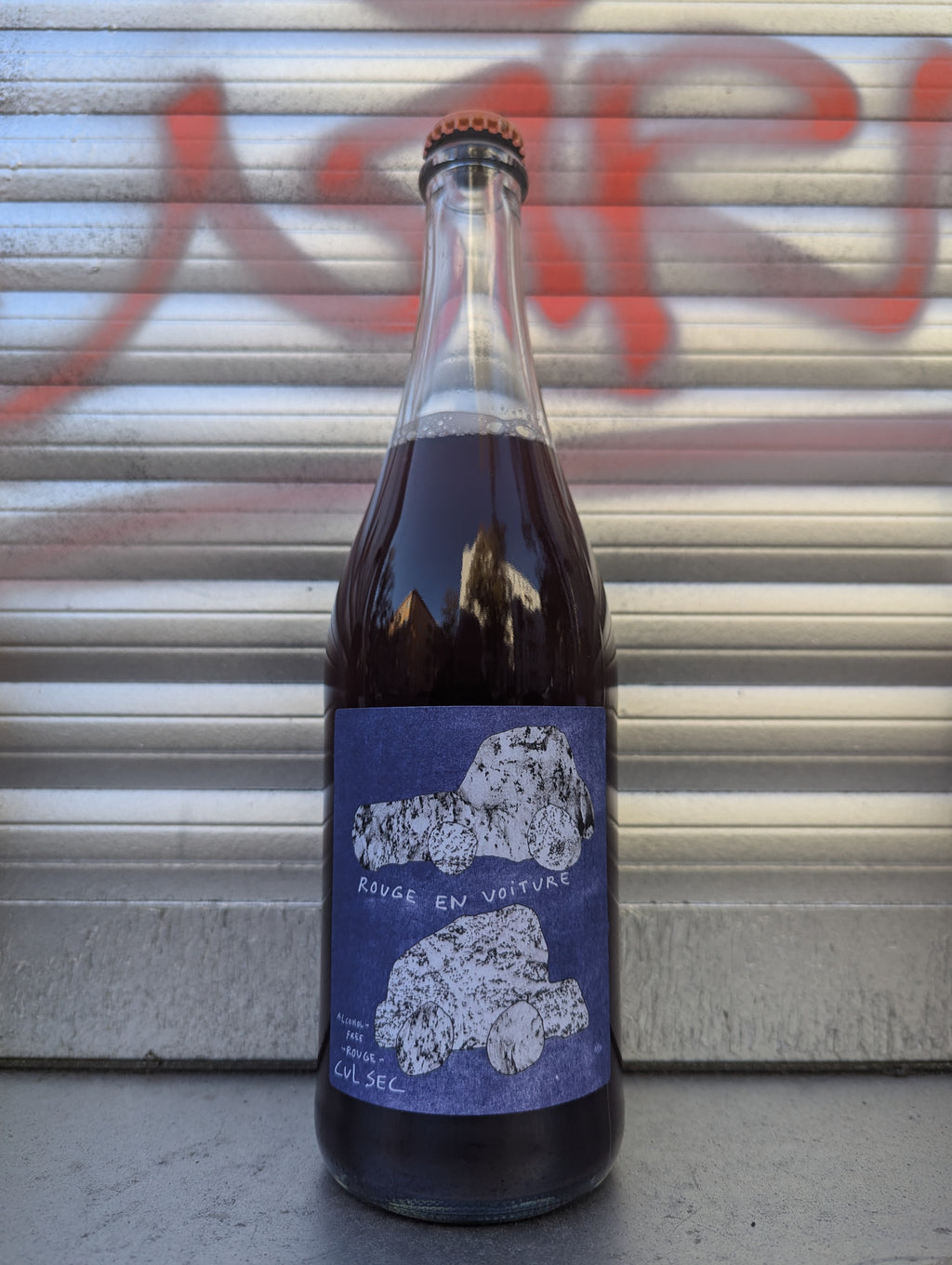 Cul Sec - Rouge en voiture - Alcohol-Free Red Wine
