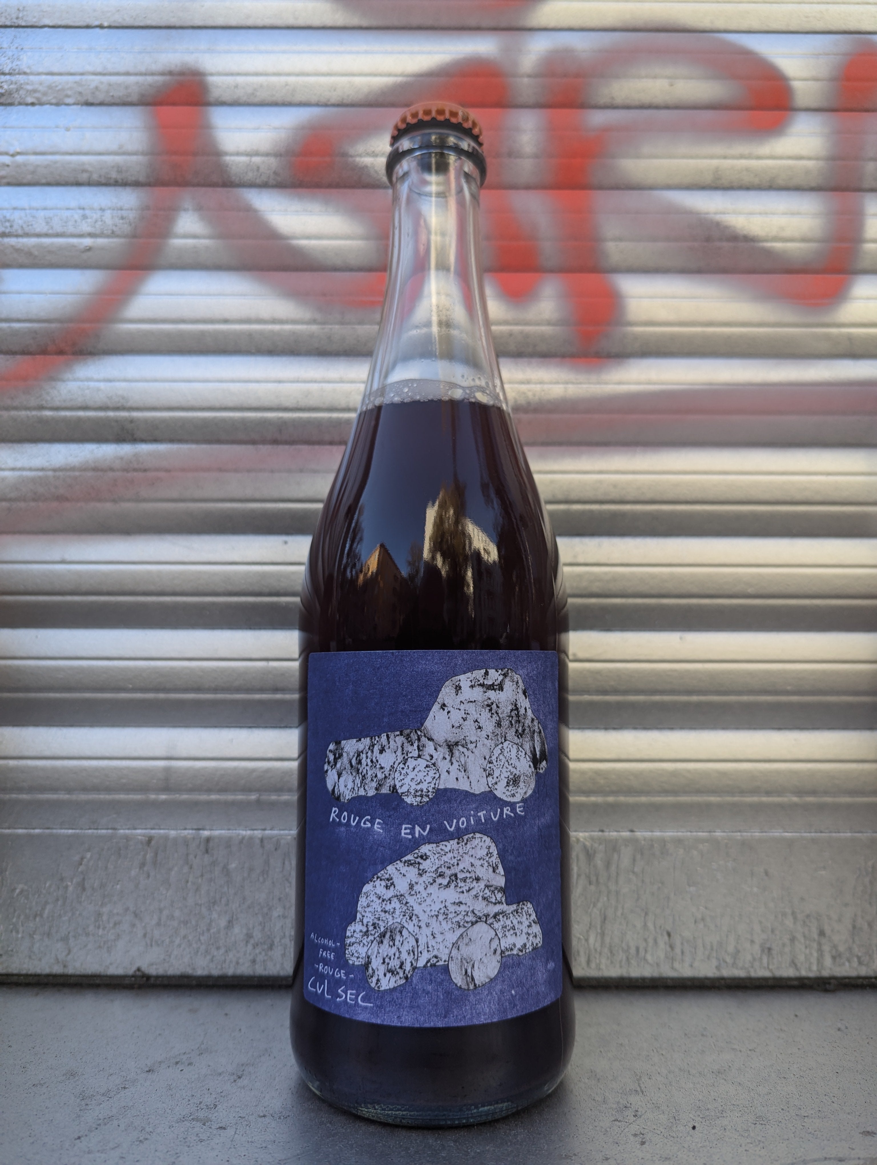 Cul Sec - Rouge en voiture - Alcohol-Free Red Wine